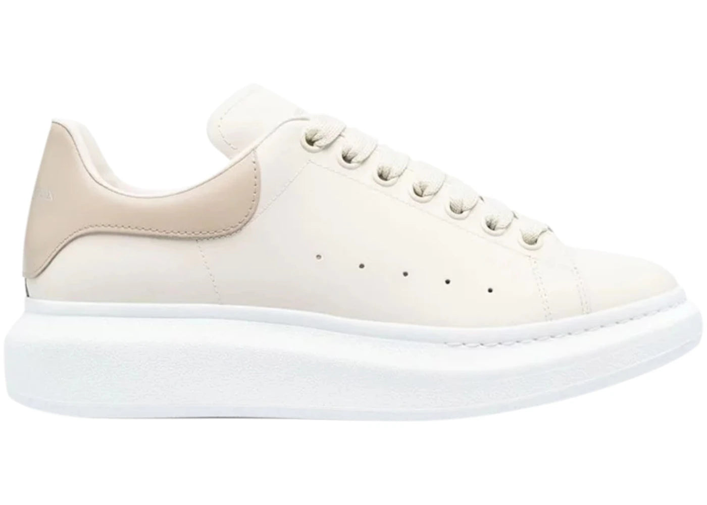 Alexander Mcqueen Oversized Vanilla Pale Beige