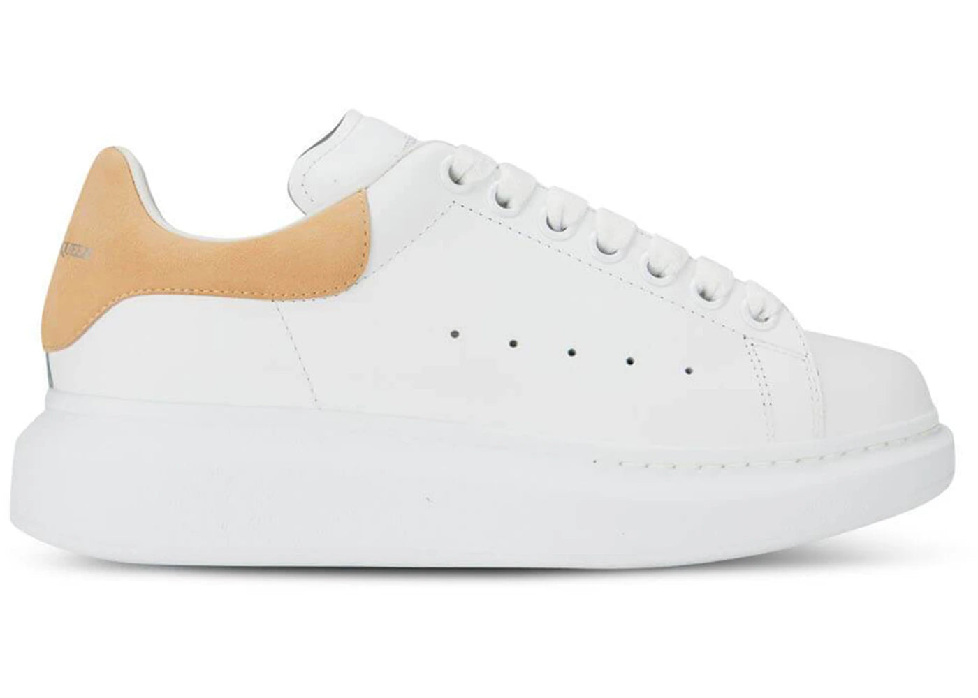 Alexander Mcqueen Oversized White Beige (Women'S)
