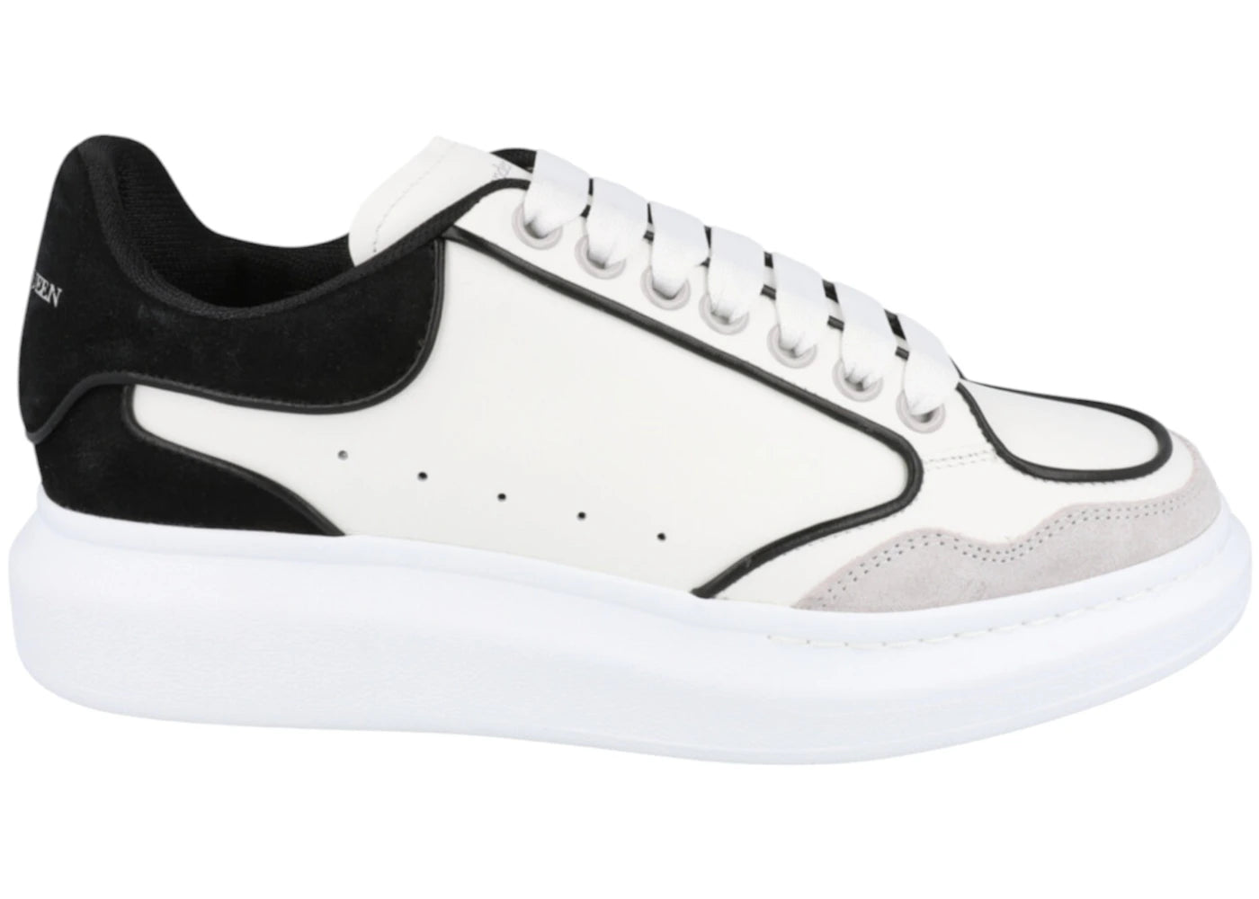 Alexander Mcqueen Oversized White Black Grey