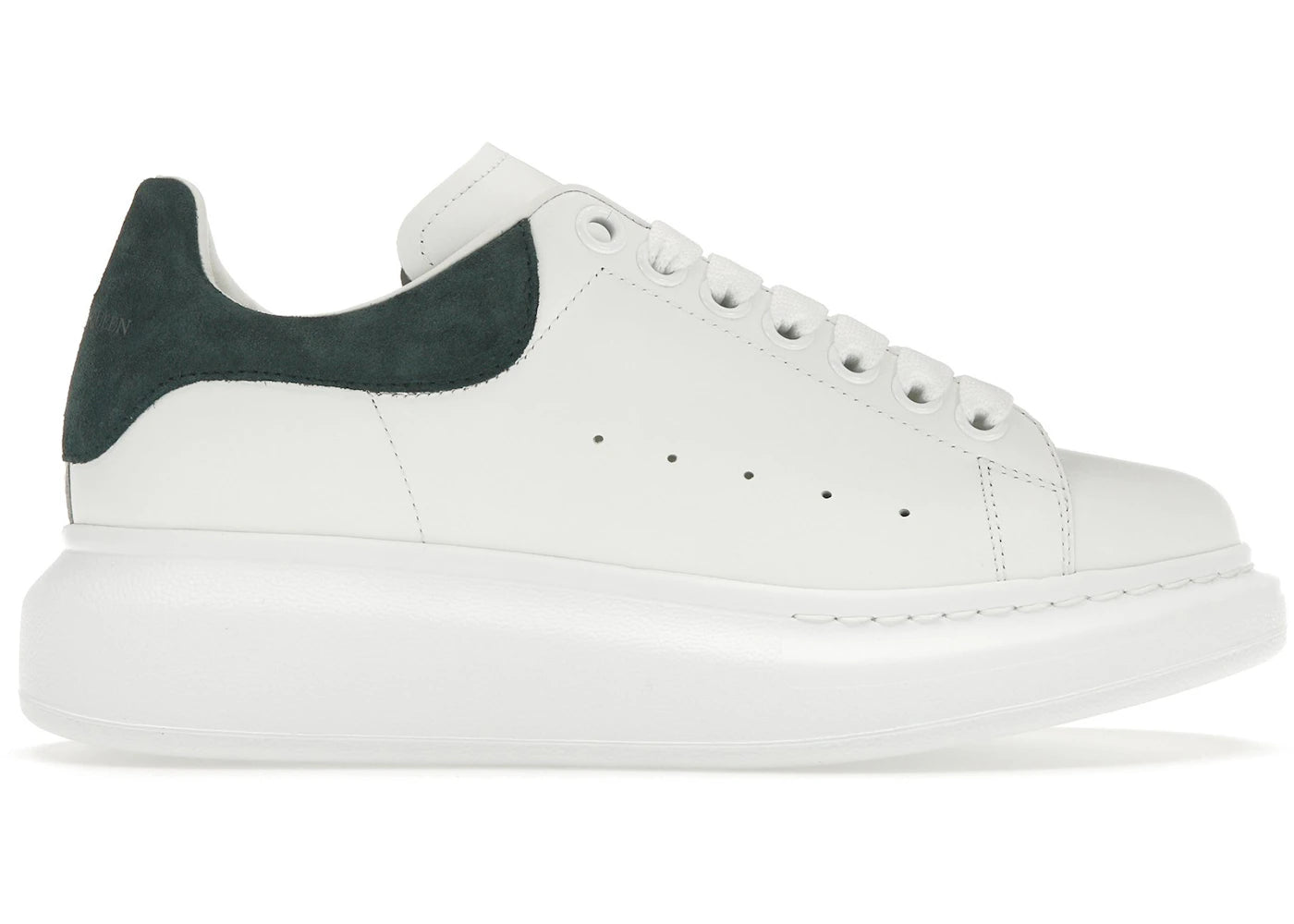 Alexander Mcqueen Oversized White Dark Green