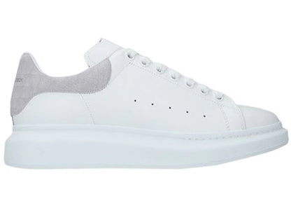 Alexander Mcqueen Oversized White Light Grey Croc