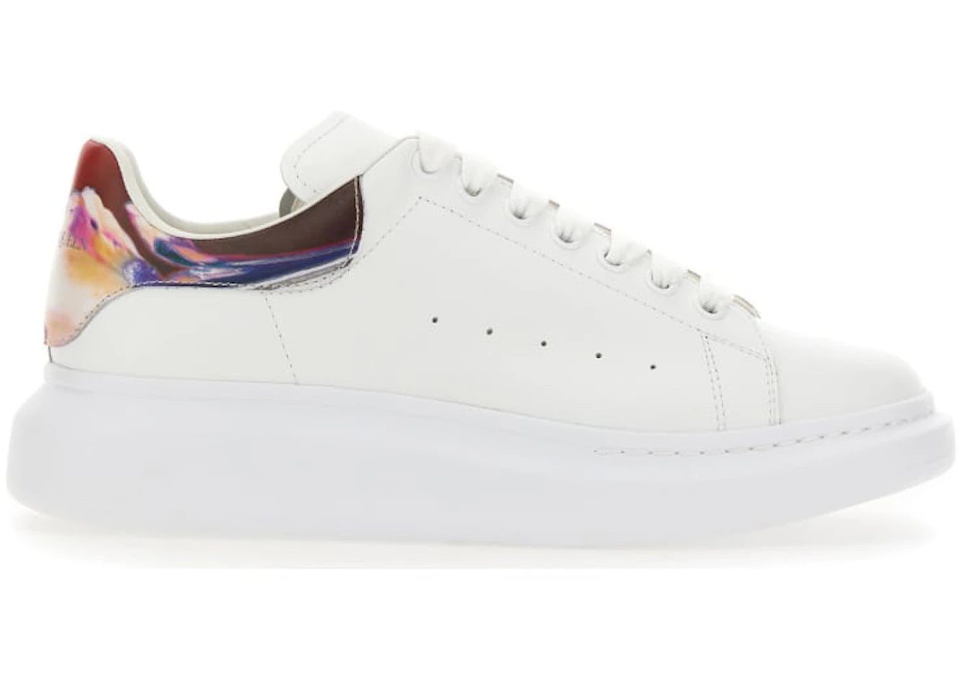 Alexander Mcqueen Oversized White Marble