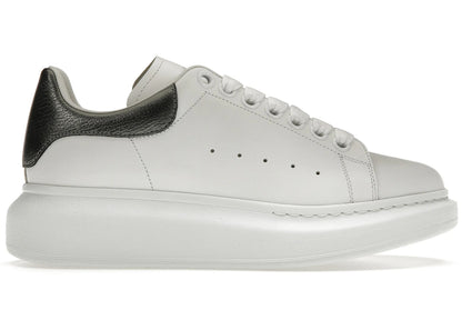 Alexander Mcqueen Oversized White Metallic