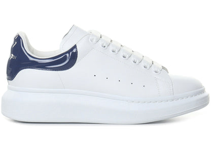 Alexander Mcqueen Oversized White Navy