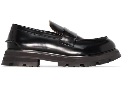 Alexander Mcqueen Penny Loafer Black