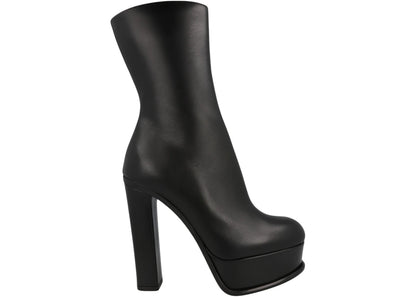 alexander mcqueen platform ankle boot black (women's)