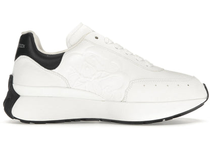 Alexander Mcqueen Sprint Runner White Black