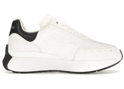 Alexander Mcqueen Sprint Runner White Black (Women'S)
