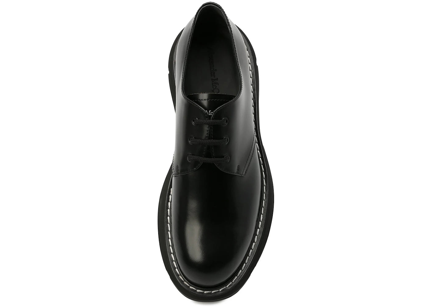 alexander mcqueen tread shoe black
