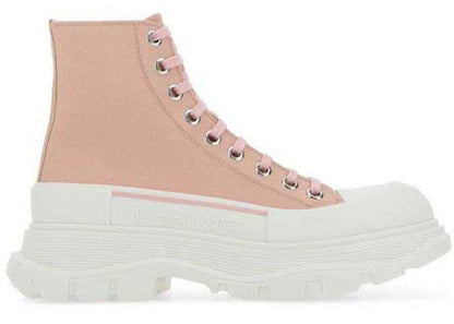 Alexander Mcqueen Tread Slick Boot Magnolia White (Women'S)