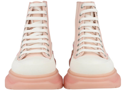 alexander mcqueen tread slick boot pale peach (women's)