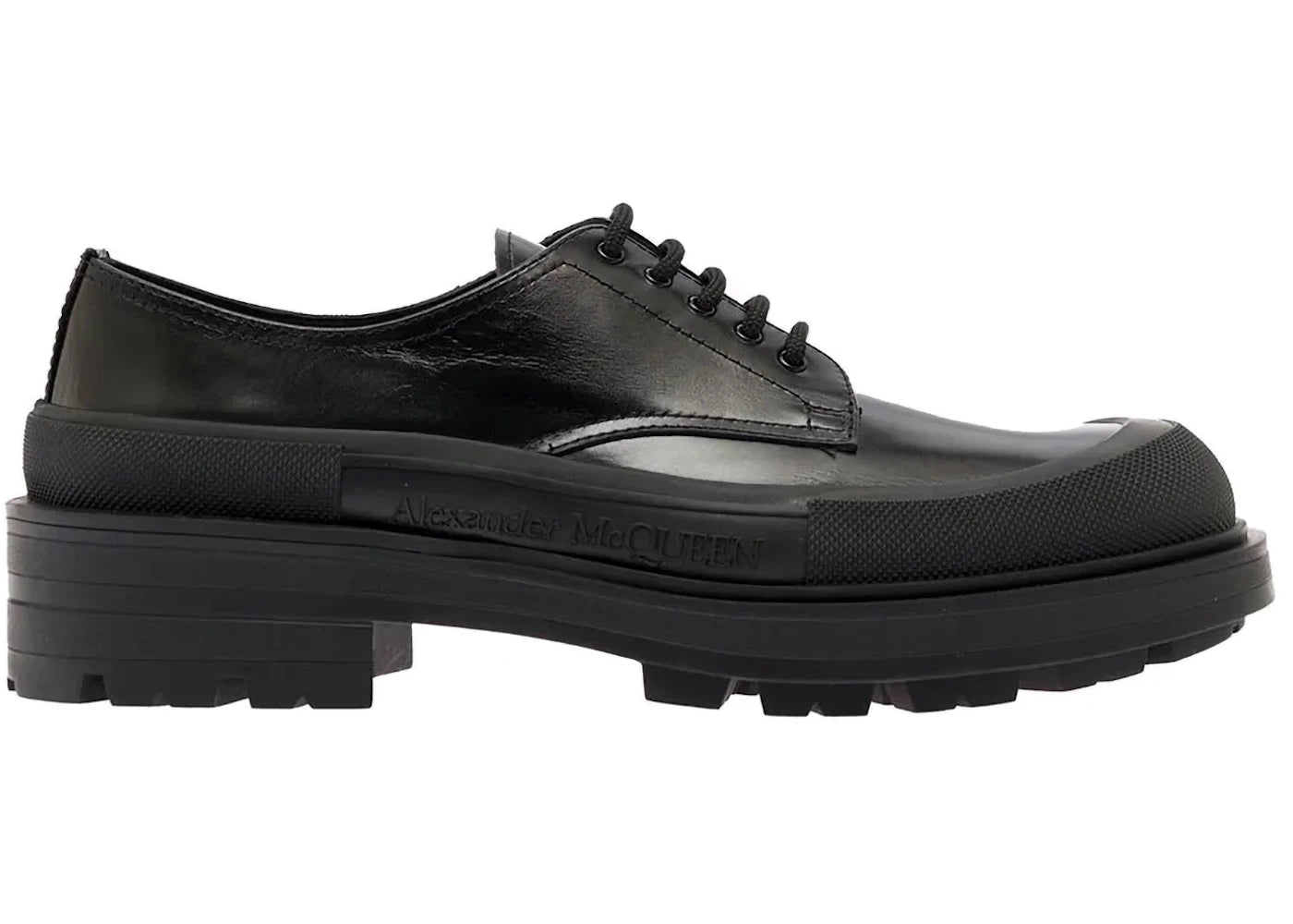 Alexander Mcqueen Tread Slick Derbys Black