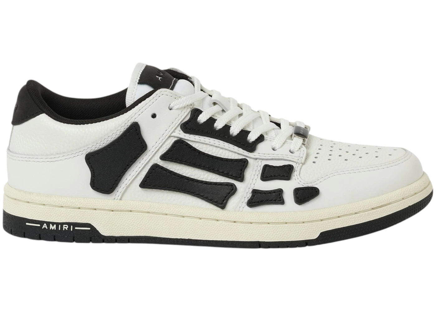 Amiri Skel Low White Black (Women'S)