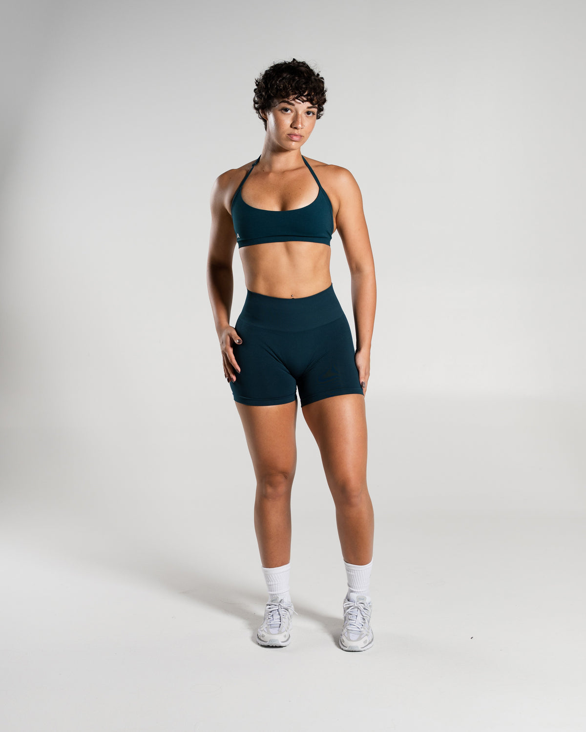 Alphalete Women's Amplify Mid Rise Short