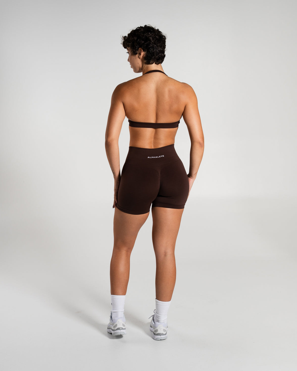 Alphalete Women's Amplify Mid Rise Short