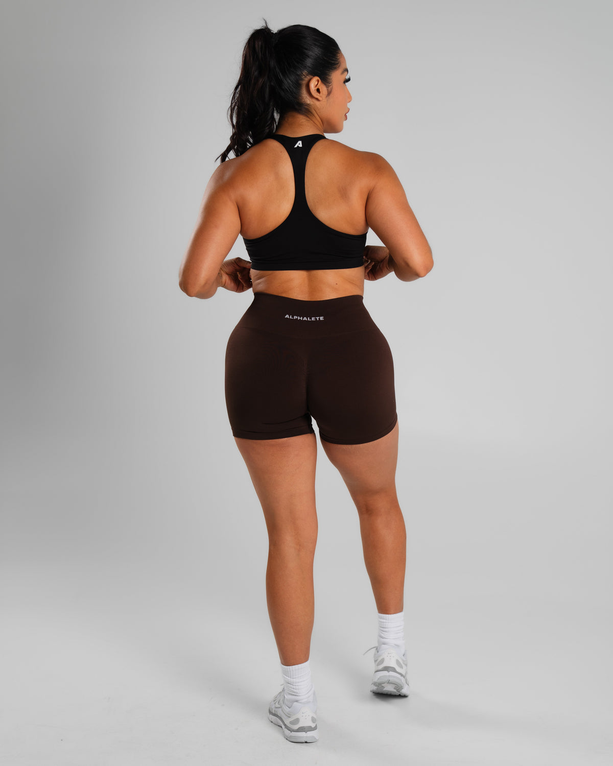 Alphalete Women's Amplify Mid Rise Short