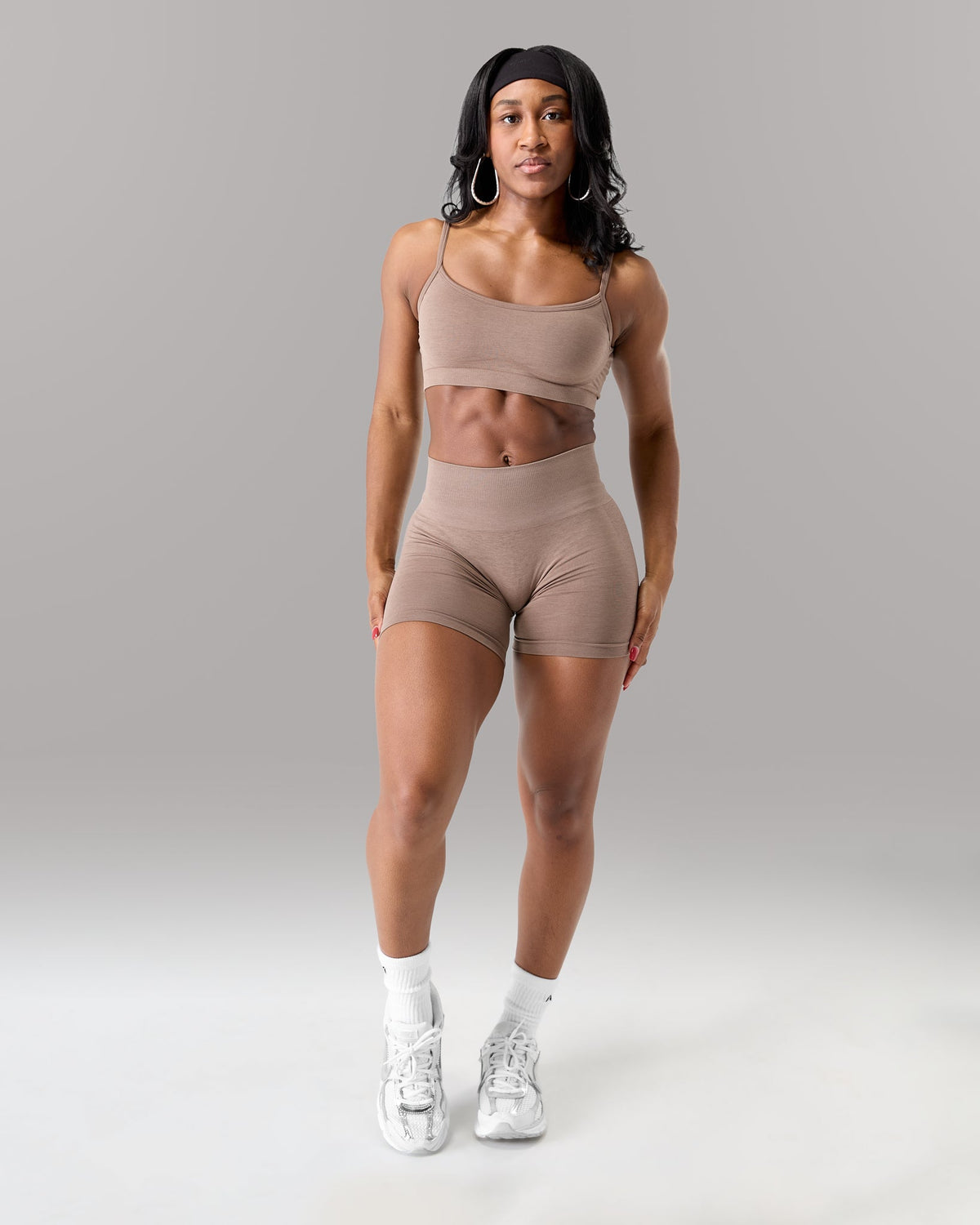 Alphalete Women's Amplify Mid Rise Short
