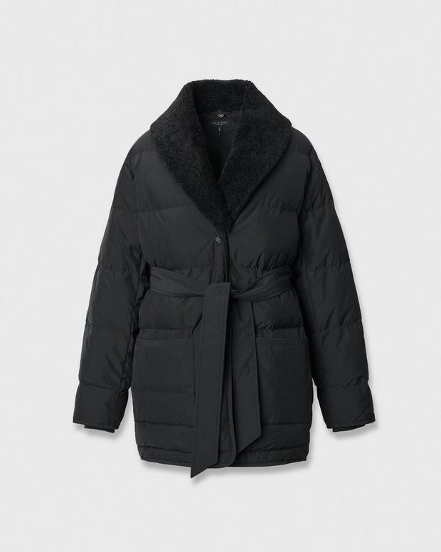 Rag & Bone Angie Long Down Jacket