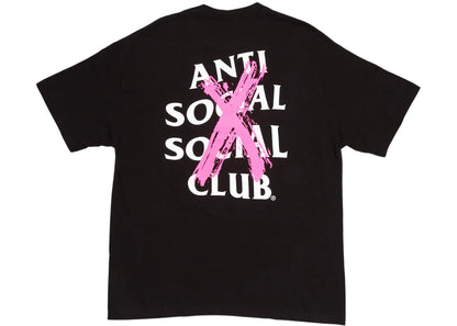 anti social social club cancelled t-shirt black