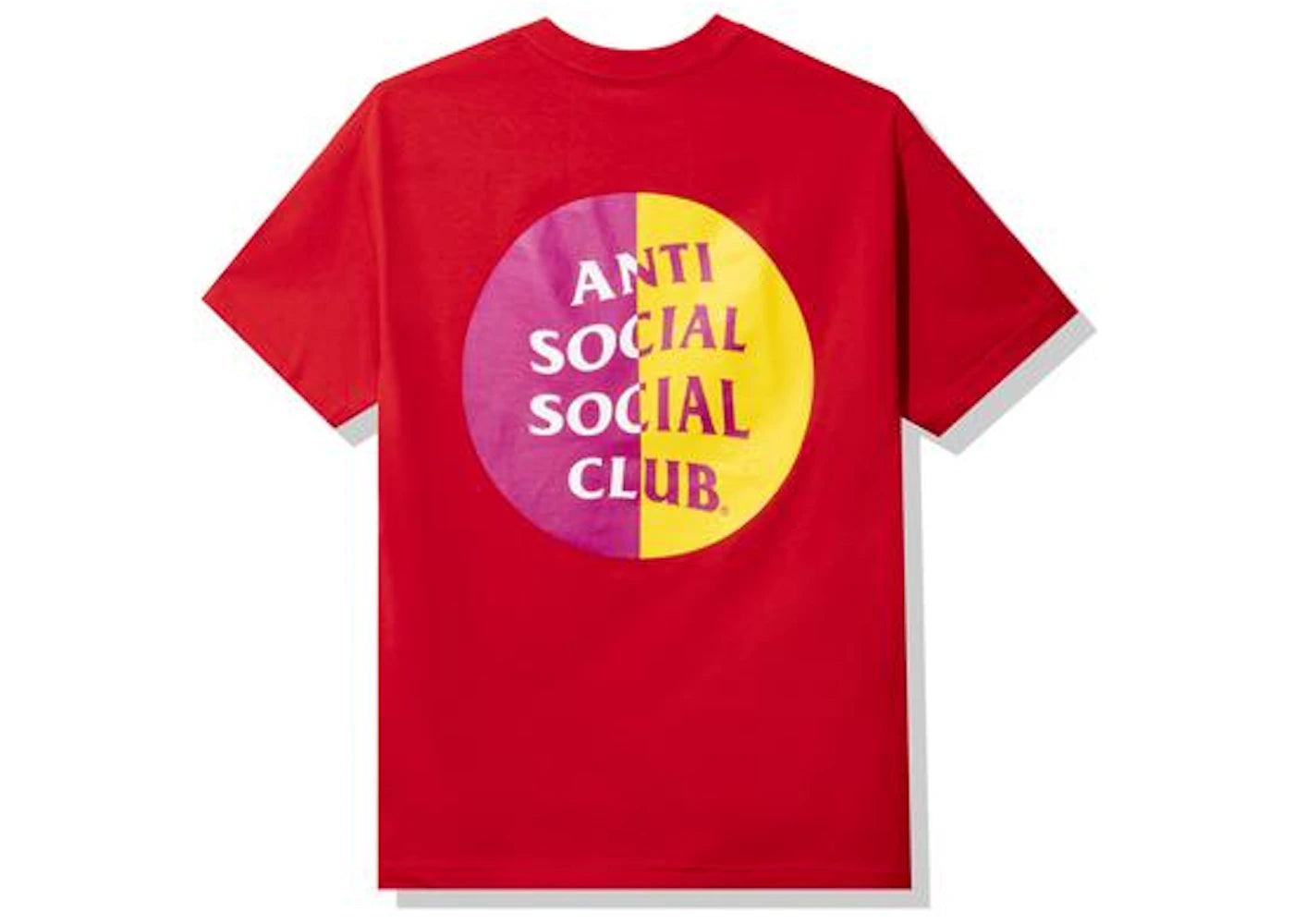 anti social social club hypocrite tee red