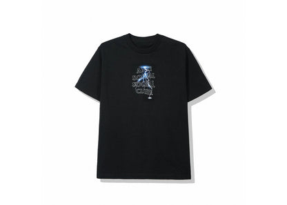 anti social social club twister tee (fw19) black