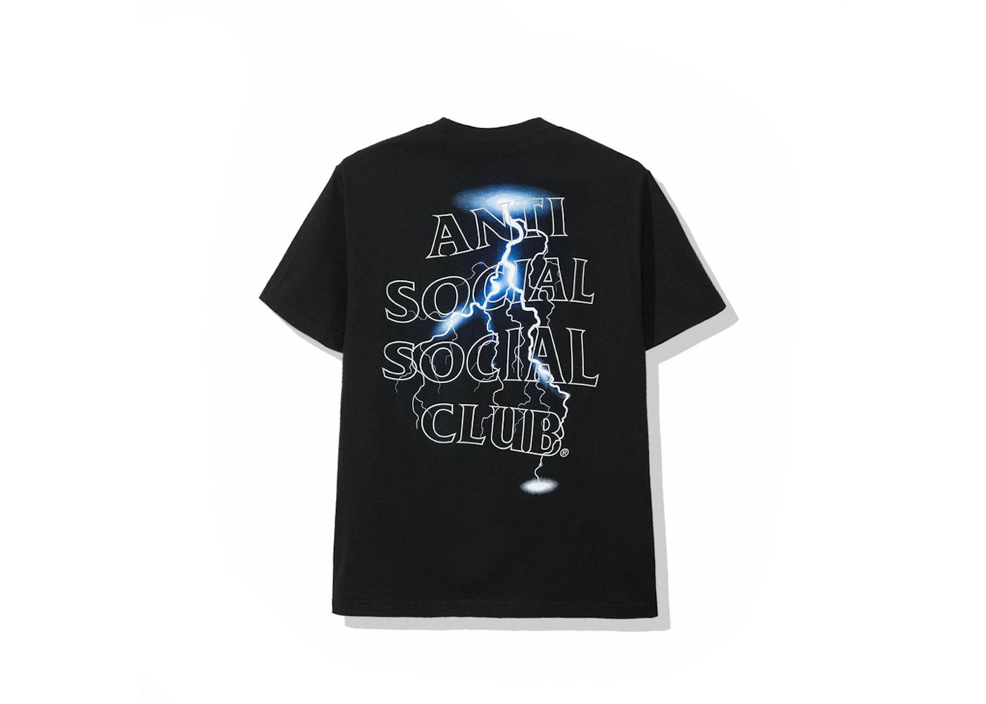 anti social social club twister tee (fw19) black