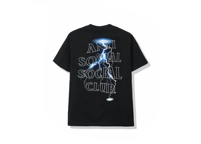 anti social social club twister tee (fw19) black