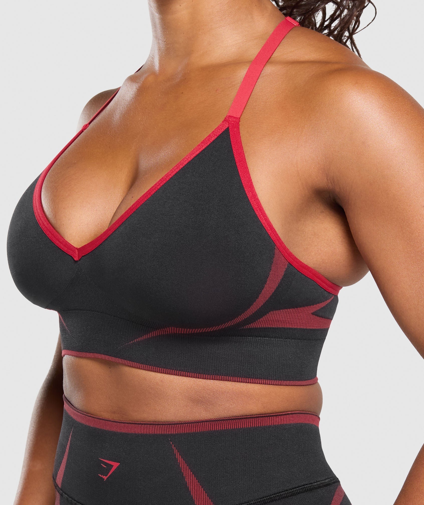 Women's Gymshark Apex Lift  Seamless Sports Bra Black