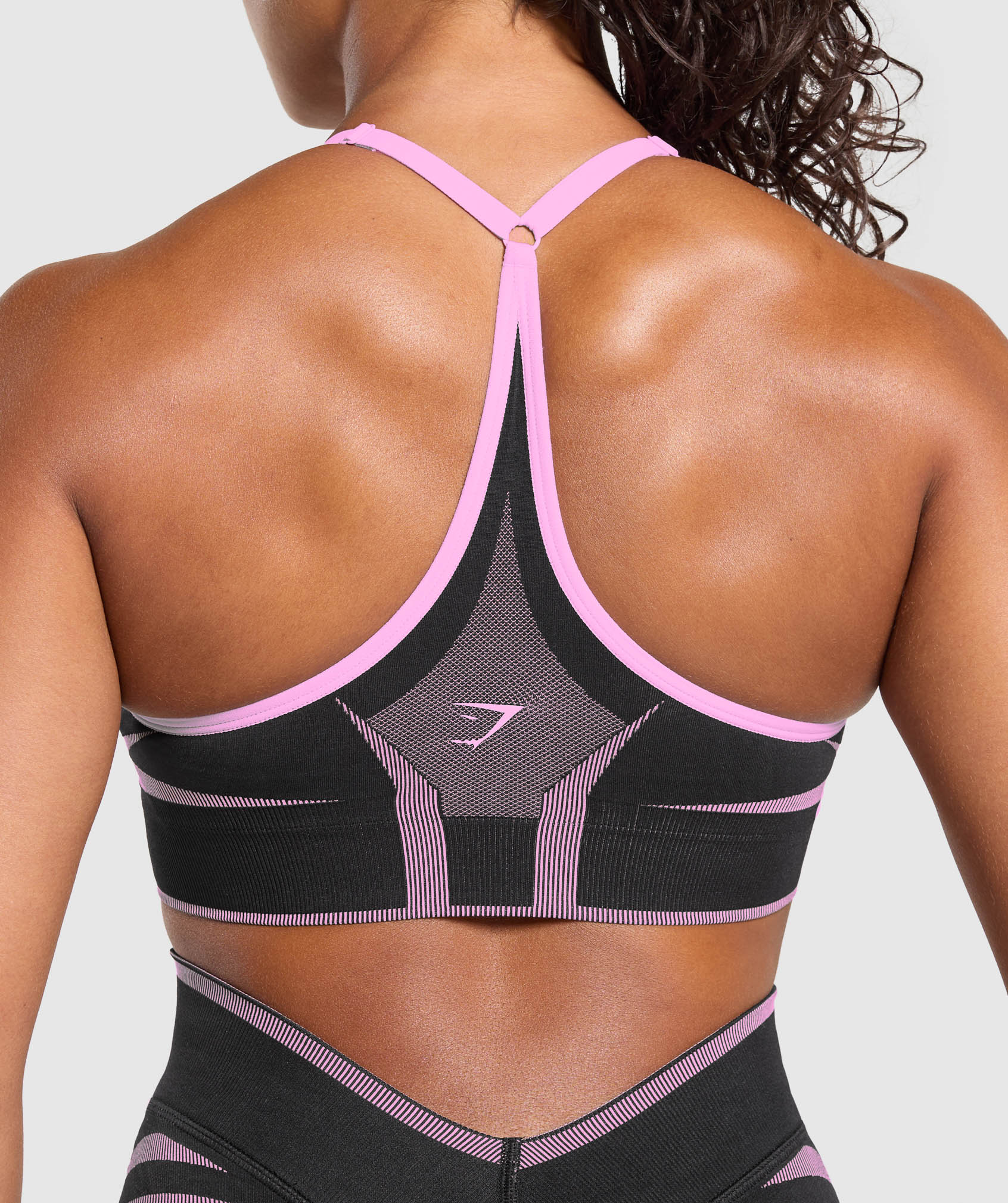 Women's Gymshark Apex Lift  Seamless Sports Bra Darkest Purple