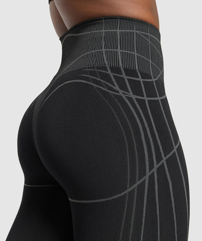 Women's Gymshark Apex Seamless Leggings Black