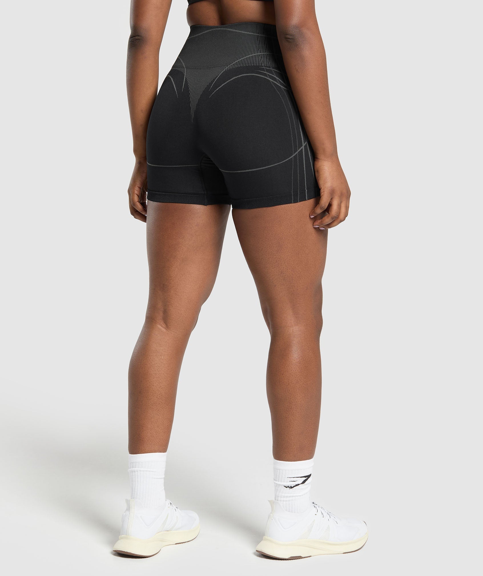 Women's Gymshark Apex Seamless Shorts Black