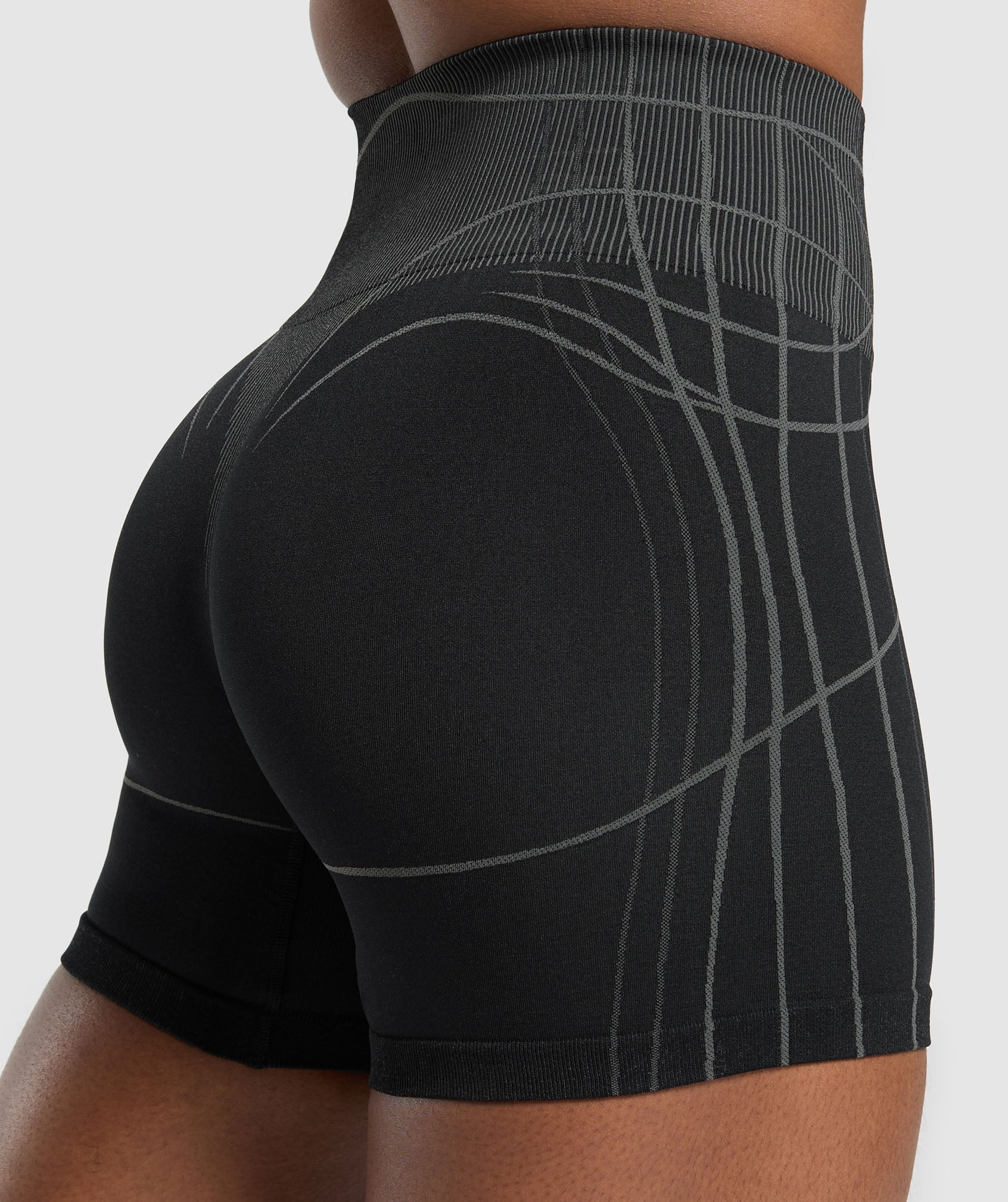 Women's Gymshark Apex Seamless Shorts Black