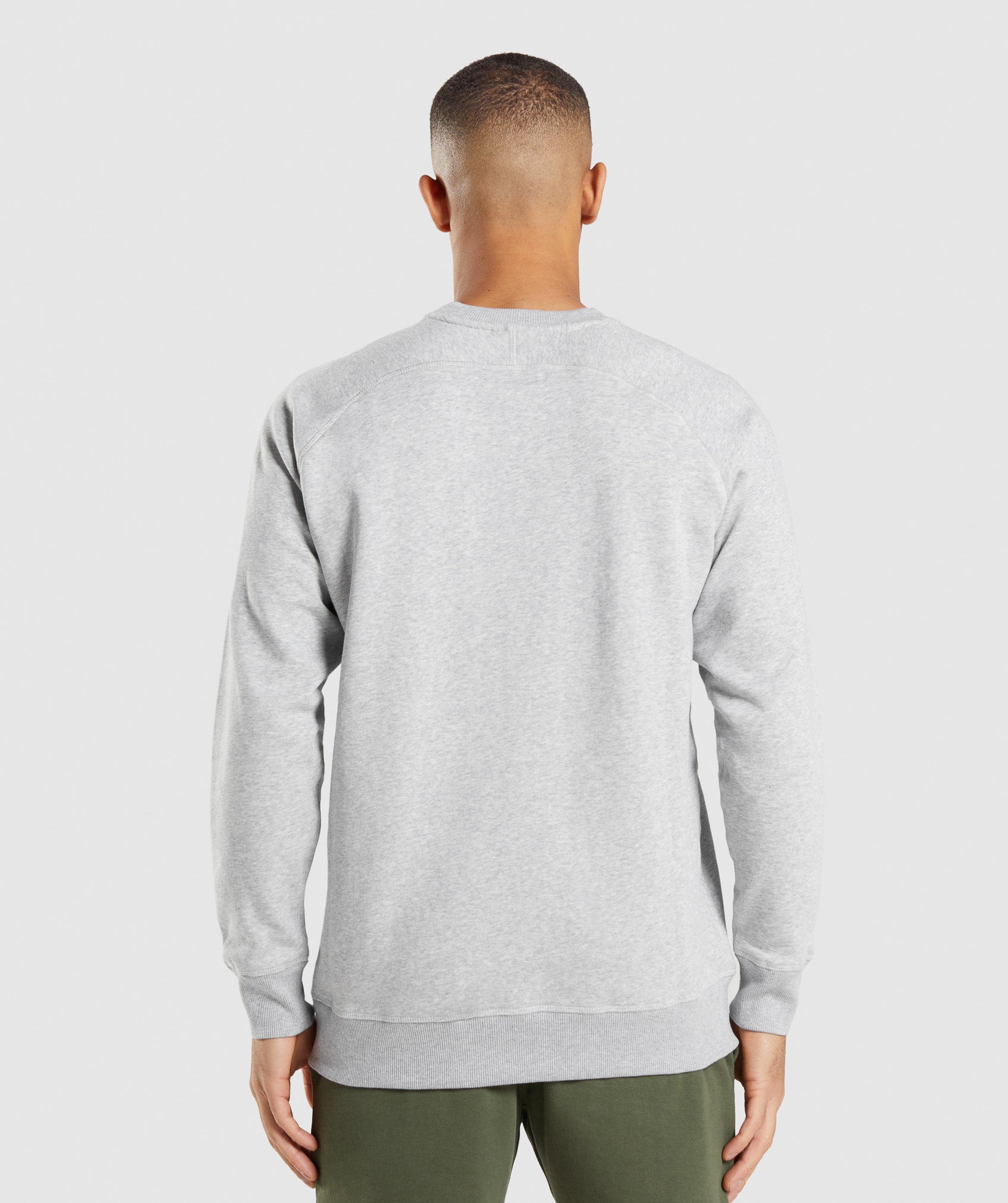 Gymshark Apollo Crew Light Grey Marl
