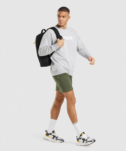 Gymshark Apollo Crew Light Grey Marl