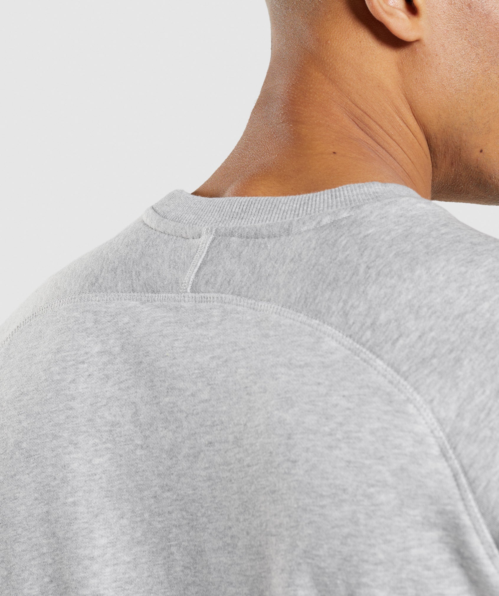 Gymshark Apollo Crew Light Grey Marl