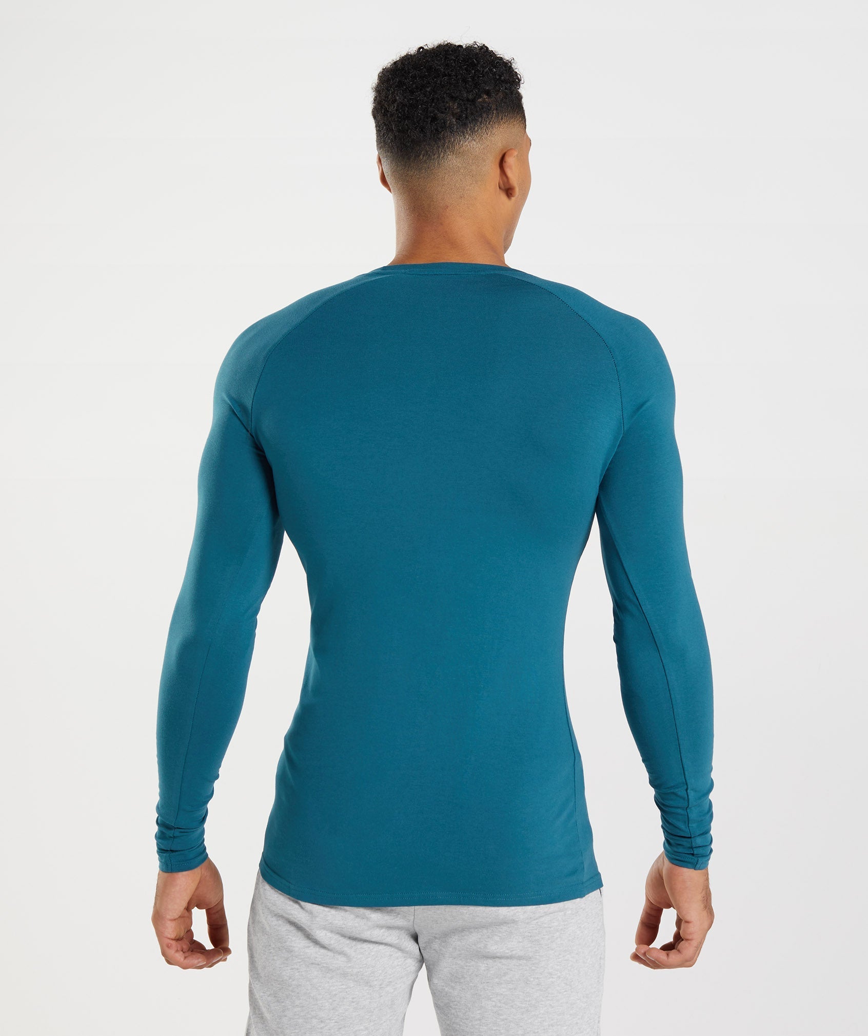 Gymshark Apollo Long Sleeve T-Shirt Atlantic Blue