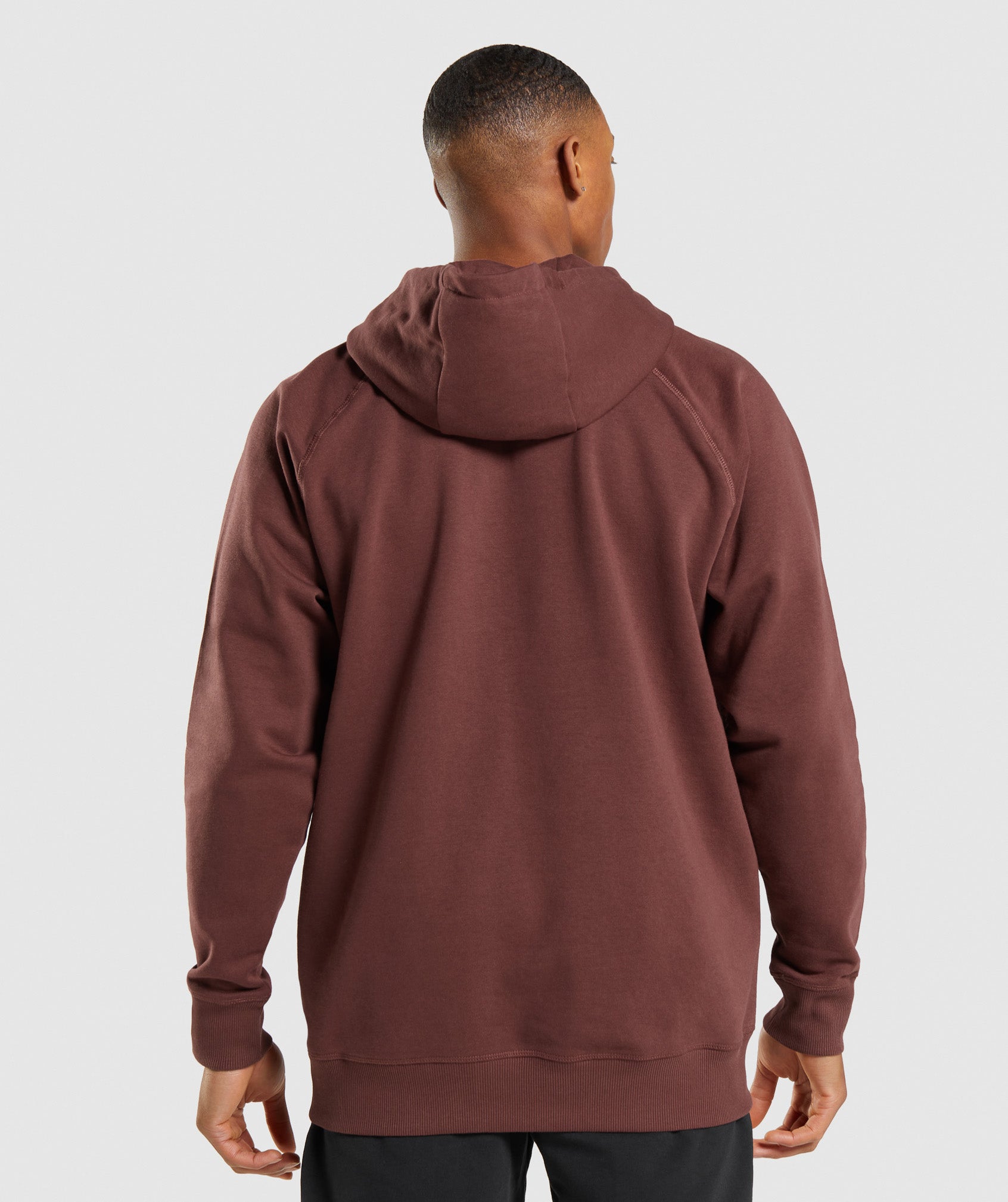 Gymshark Apollo Hoodie Cherry Brown