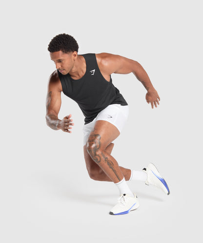 Gymshark Arrival 5" Shorts White