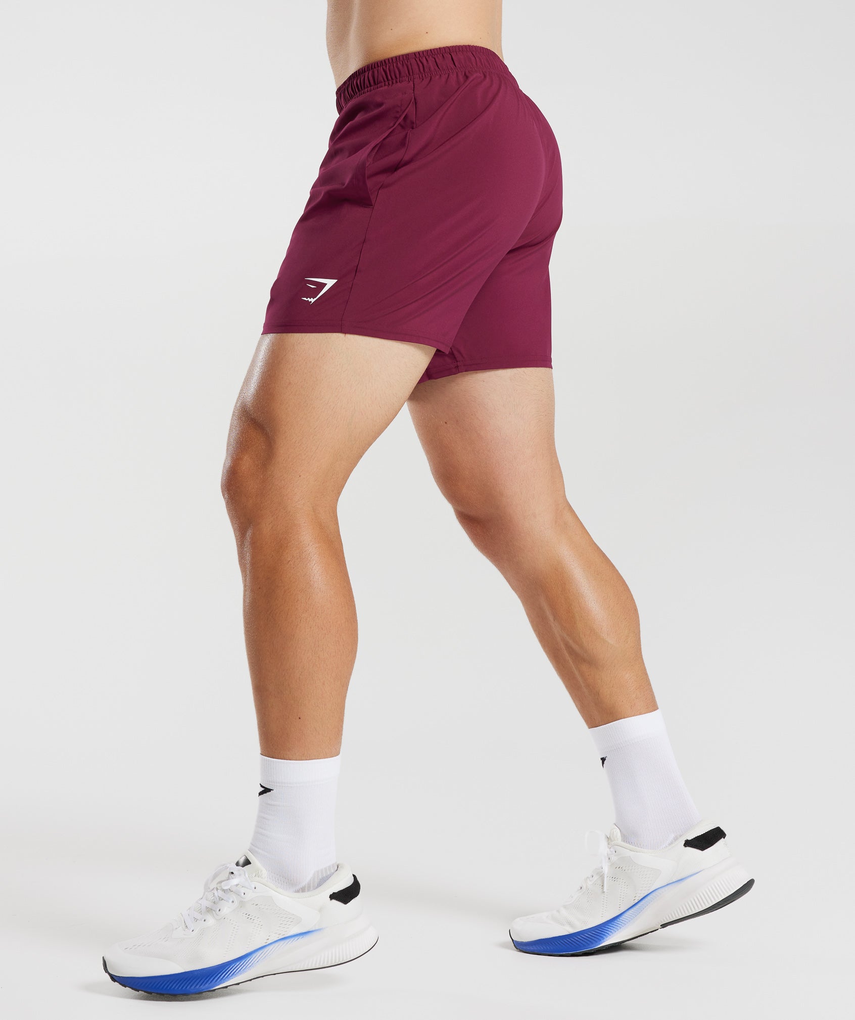 Gymshark Arrival 5" Shorts Plum Pink