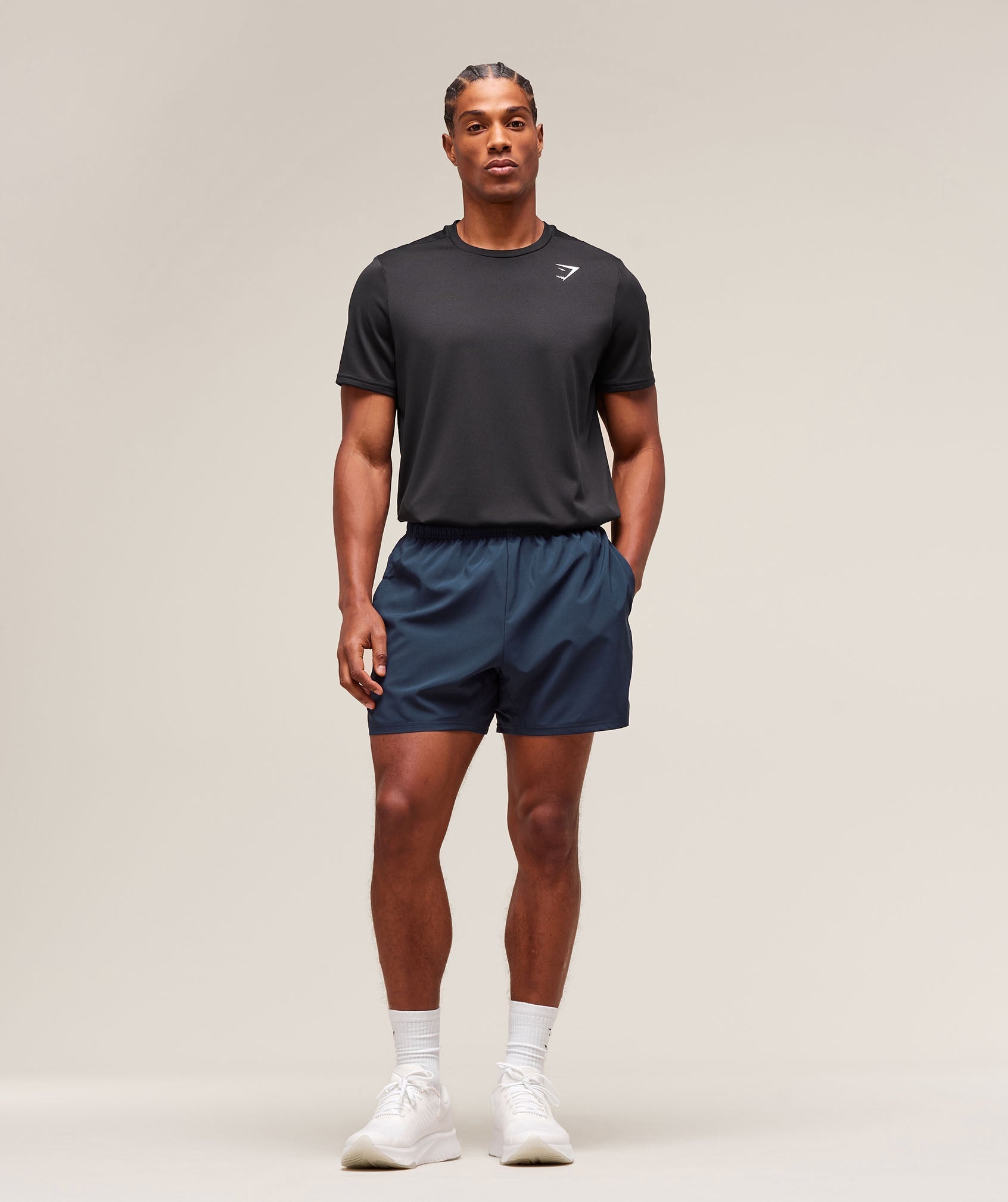Gymshark Arrival 5" Shorts Navy