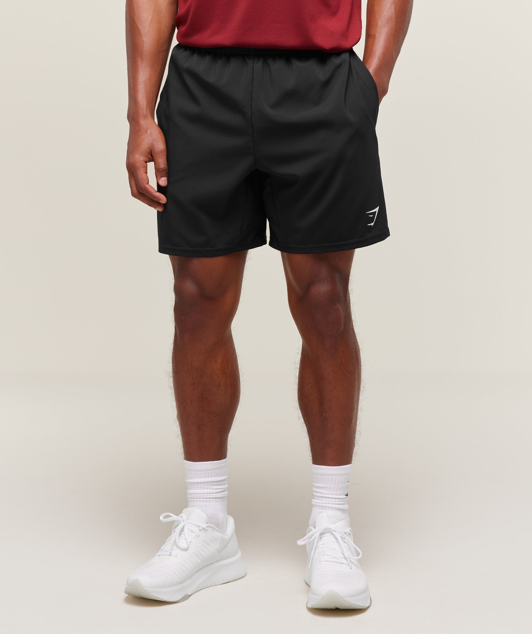 Gymshark Arrival 7" Shorts Black