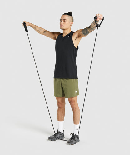 Gymshark Arrival Shorts Dark Green