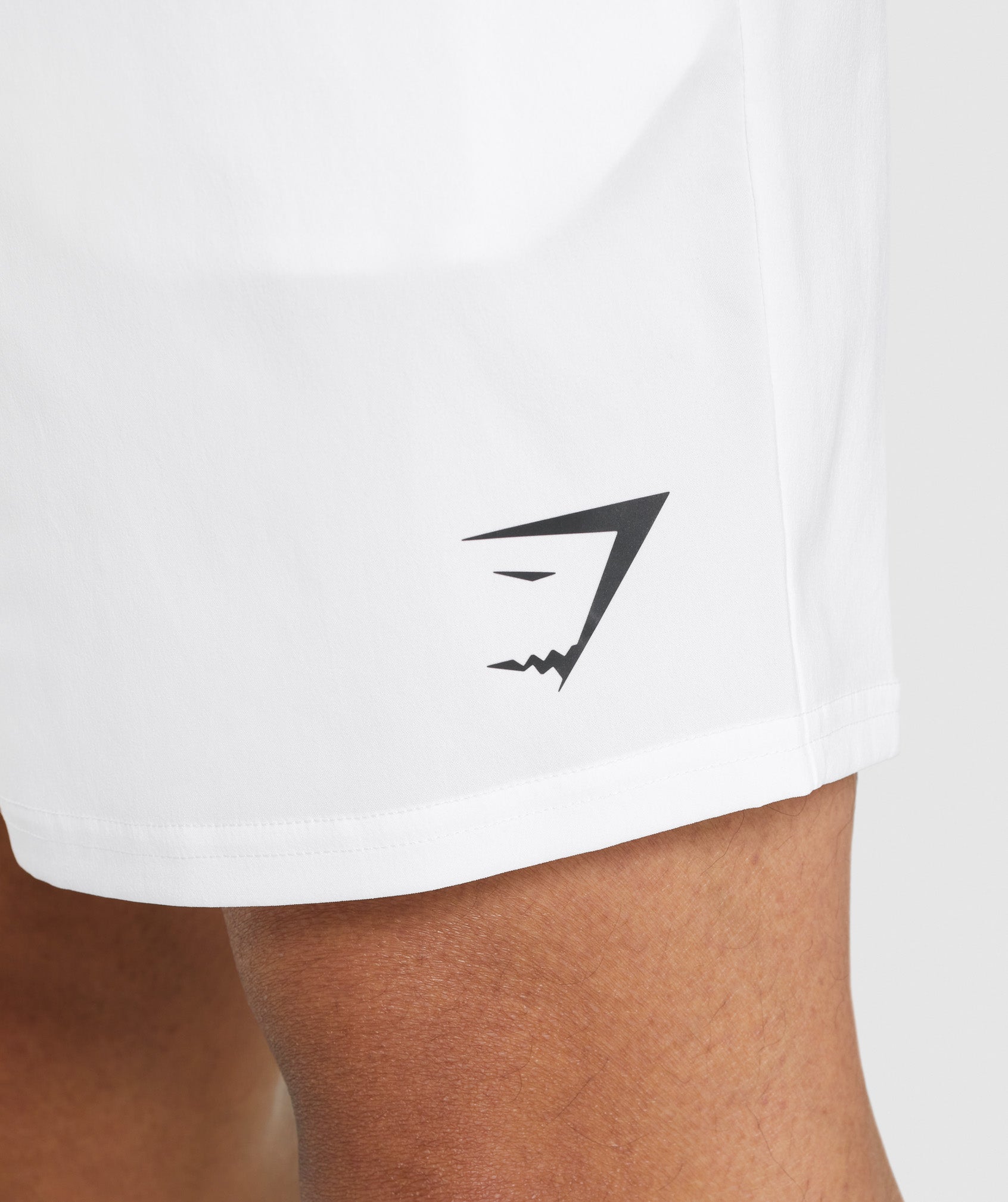Gymshark Arrival 7" Shorts White