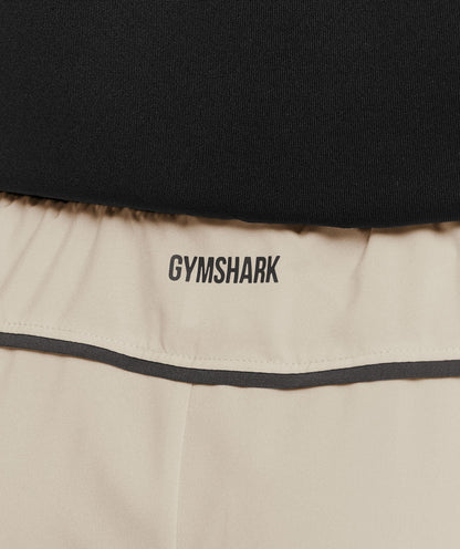 Gymshark Arrival Contrast Shorts Pebble Grey