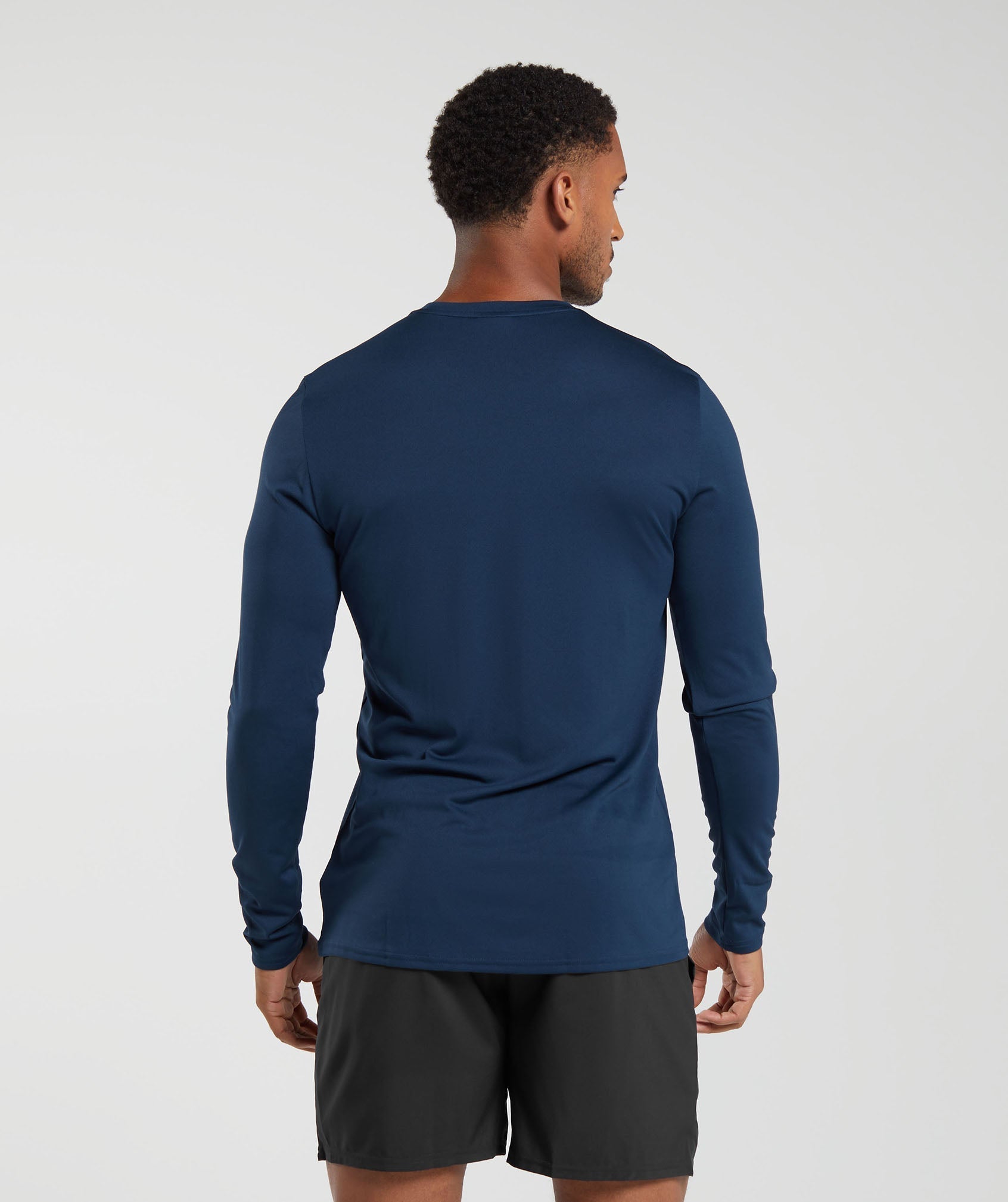 Gymshark Arrival Long Sleeve T-Shirt Navy