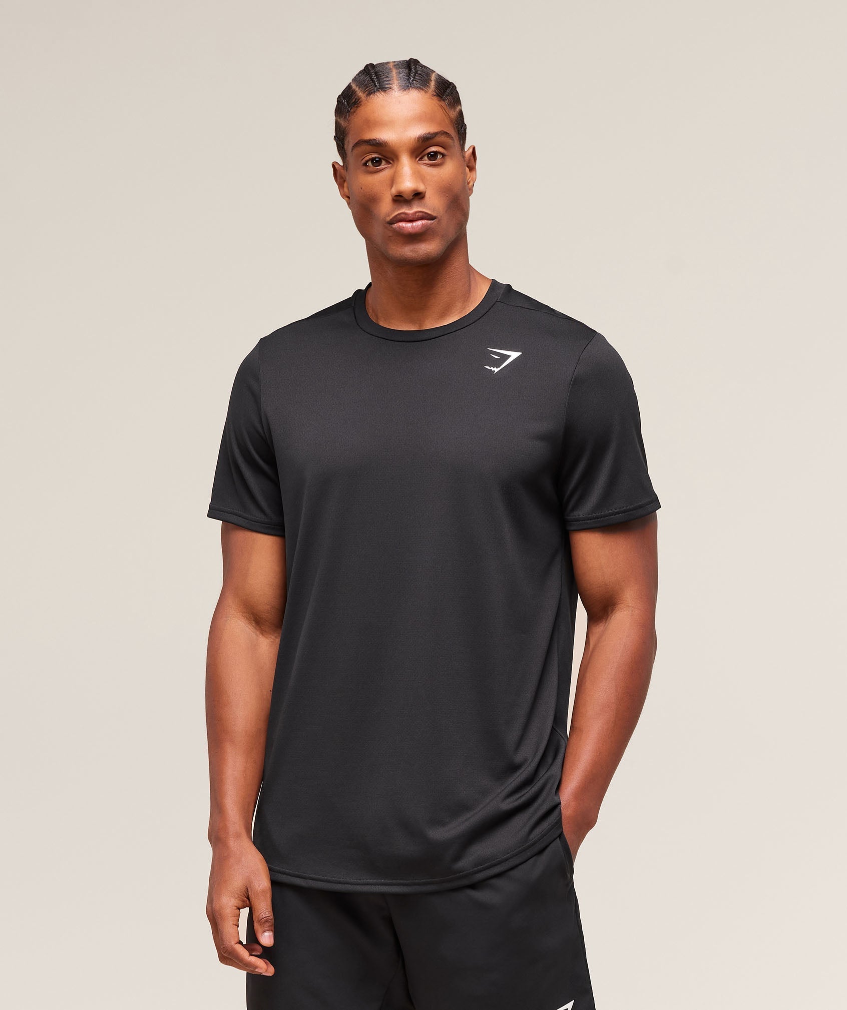 Gymshark Arrival Regular Fit T-Shirt Black