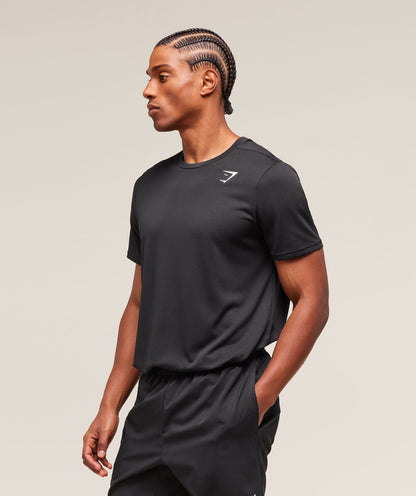 Gymshark Arrival Regular Fit T-Shirt Black