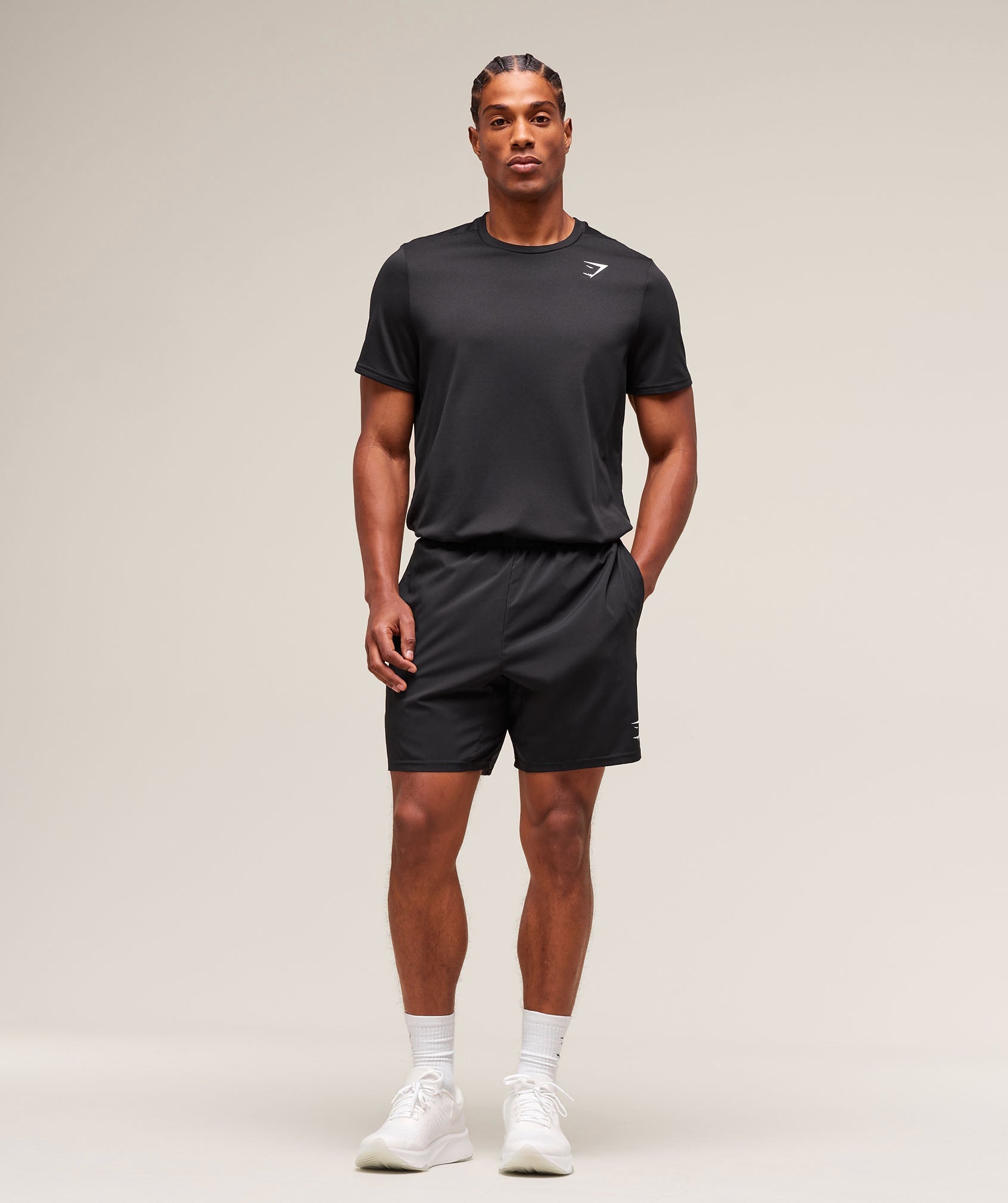 Gymshark Arrival Regular Fit T-Shirt Black