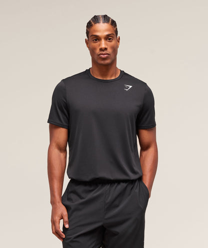 Gymshark Arrival Regular Fit T-Shirt Black