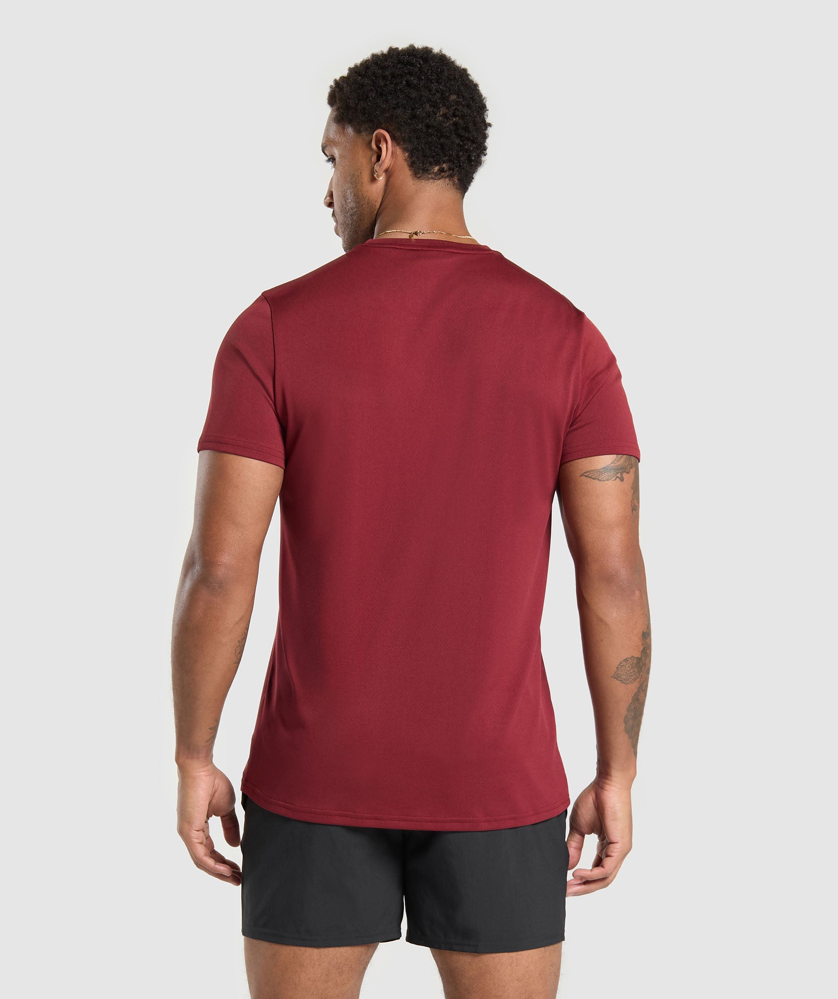 Gymshark Arrival Regular Fit T-Shirt Sets Red